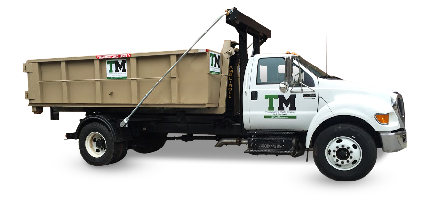 TrashMasters dumpster truck for construction waste removal